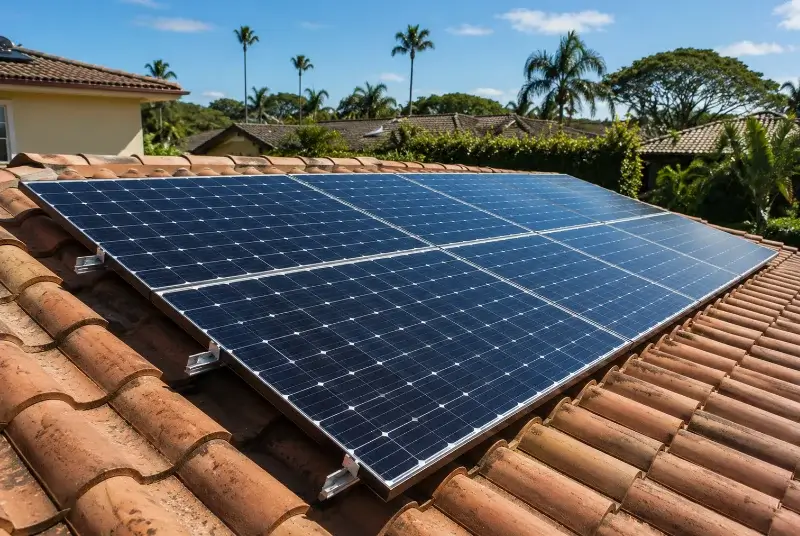 Installation de panneaux solaires à Plescop